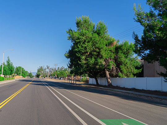 Grand Avenue Bike Lanes, Phase I & Phase II